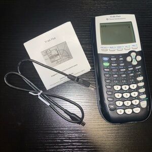 Texas Instruments TI-84 Plus Black Graphing Calculator